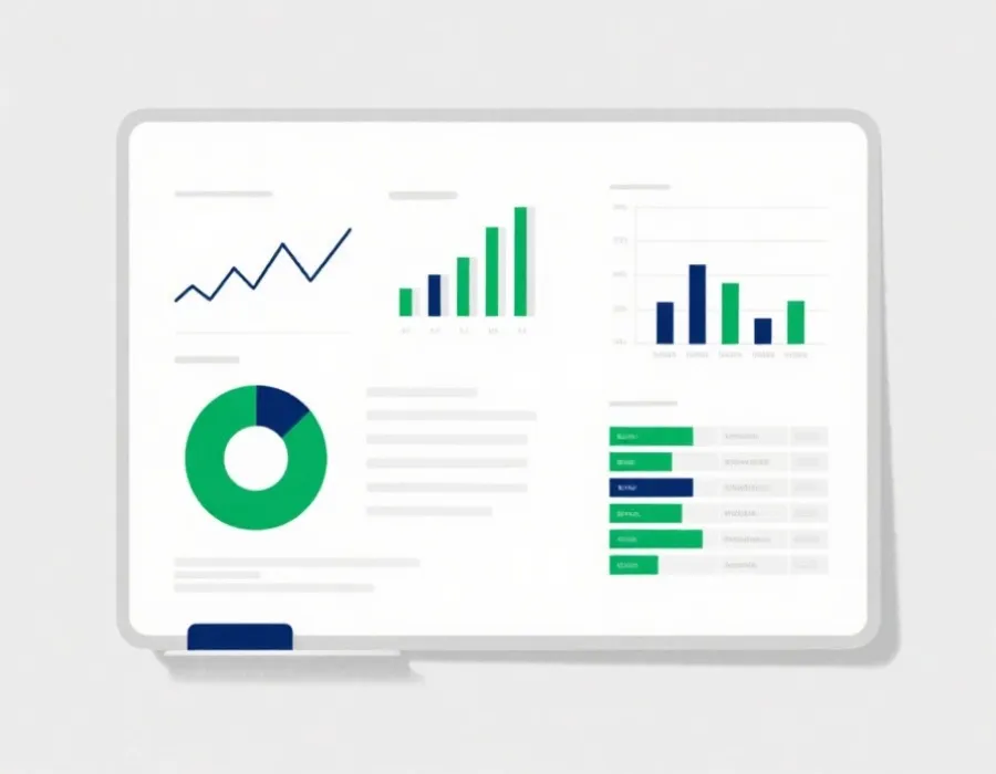 数据对比与异动提示的图示